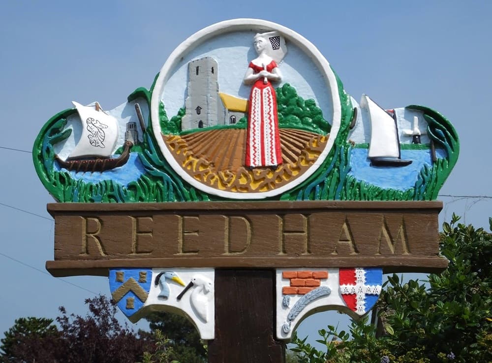 Reedham village sign
